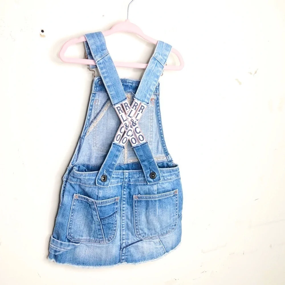 RALPH Lauren Company denim overall dress